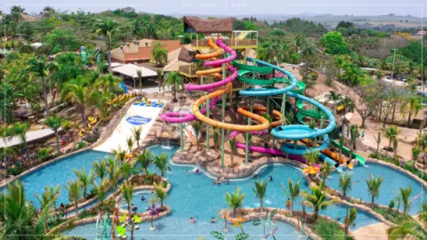 Hospedagem São Pedro Thermas Resort - Com acesso ao Thermas Water Park