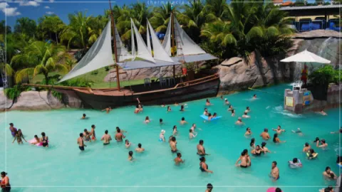 Ingresso Náutico Praia Clube | Caldas Novas GO