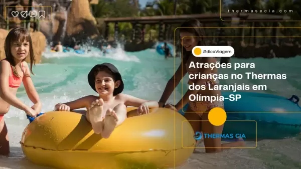 Foto demonstrativa de Atrações para crianças no Thermas dos Laranjais em Olímpia-SP