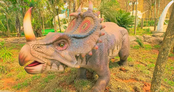 Foto demonstrativa de Ingresso Vale dos Dinossauros em Olimpia SP