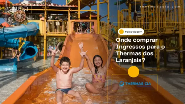 Foto demonstrativa de Onde comprar Ingressos para o Thermas dos Laranjais?