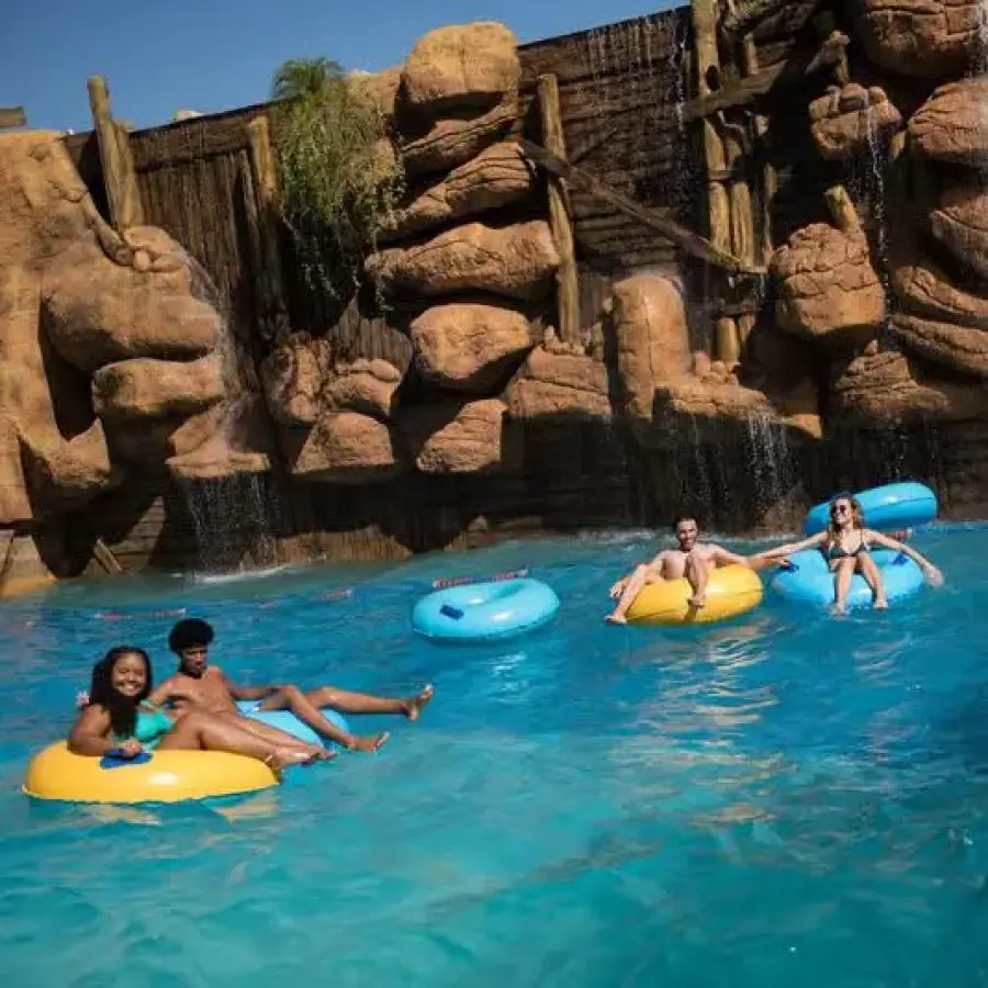 Mar Azul - Piscinas de ondas atração para família no Thermas dos Laranjais