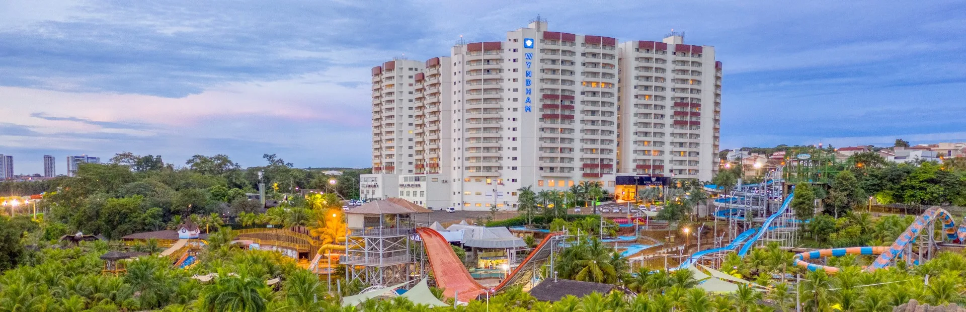 Hospedagem Wyndham Olímpia Royal Hotels em Olímpia