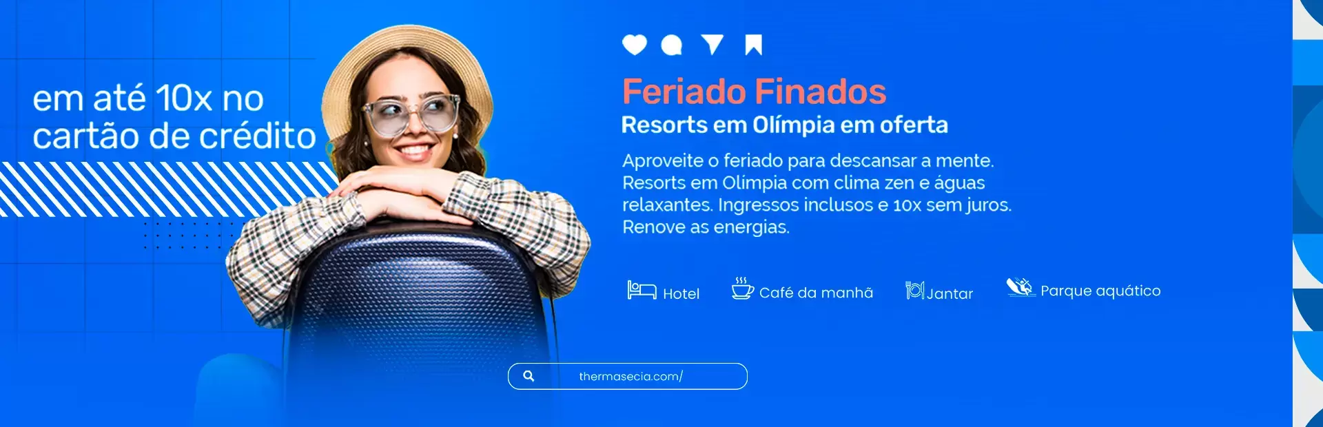 Hotel em Olímpia para o feriado Finados | Paz, Relax e Água Quente